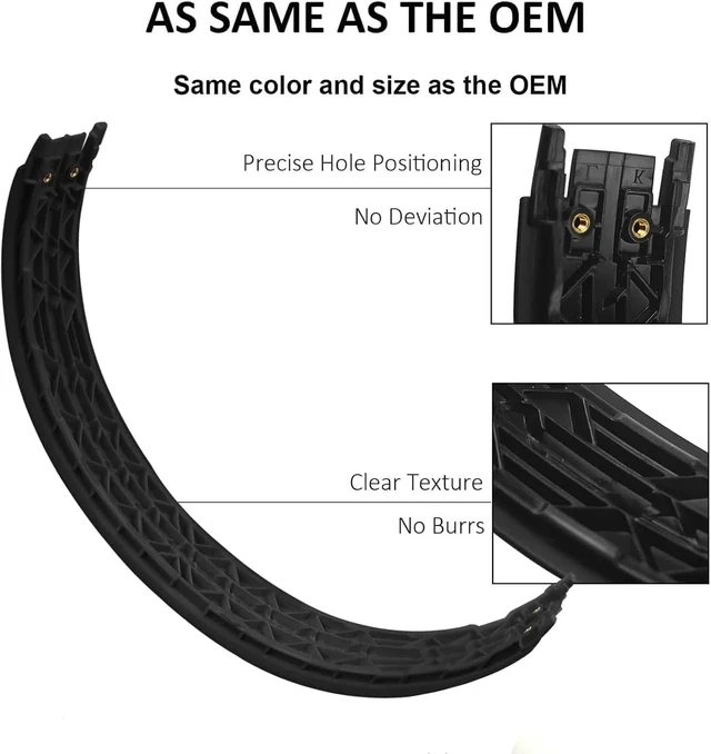 Alt view image 4 of 7 - Headband for Beats Solo 4, Repair Kit Accessory, Matte Black Headband Replacement for Beats Solo 4 Wireless, Repair Kit with Tools, Matte Black Cushion Arch for Solo 4 Headphones