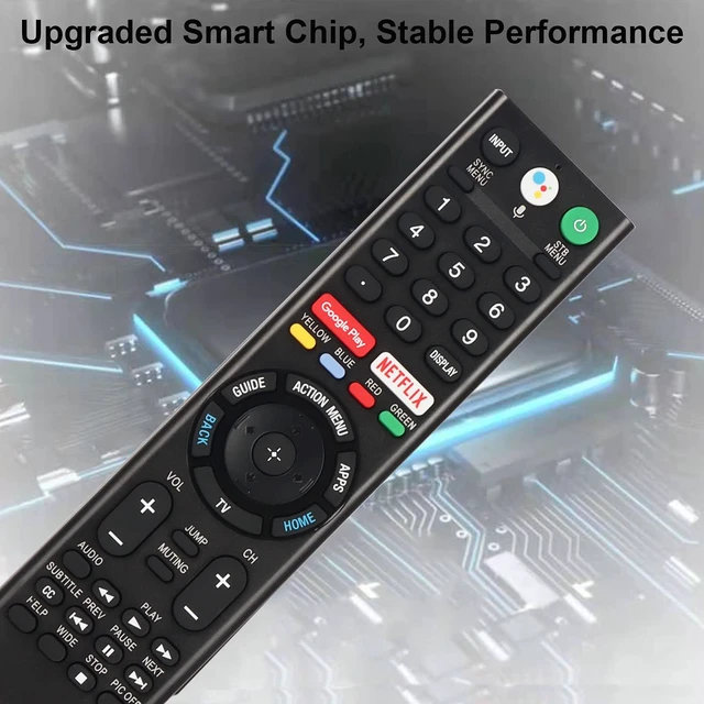 Alt view image 3 of 4 - New RMF-TX300U Voice Remote Control Raplace RMF-TX200U RMF-TX201U Controller, for Sony Smart TV LED 4K Ultra HDTV 149331811 XBR-75X940D XBR-55X930D XBR-65X930D XBR-75X850D XBR-55X850S