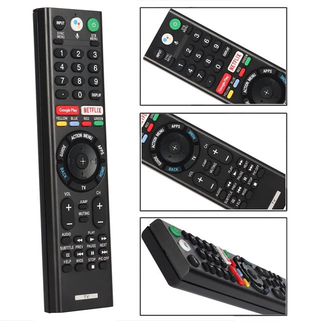 Alt view image 4 of 4 - New RMF-TX300U Voice Remote Control Raplace RMF-TX200U RMF-TX201U Controller, for Sony Smart TV LED 4K Ultra HDTV 149331811 XBR-75X940D XBR-55X930D XBR-65X930D XBR-75X850D XBR-55X850S