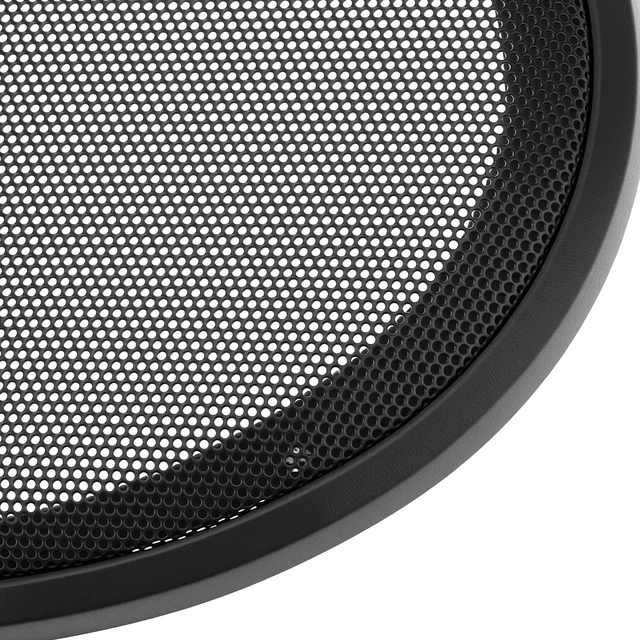 Alt view image 4 of 7 - 6" x 9" Speaker Grill Covers with ABS Plastic Frame & Metal Mesh, Protect Subwoofers from Damage for DIY and Car Speakers, Includes Screws