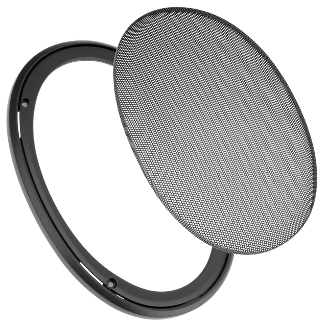 Alt view image 5 of 7 - 6" x 9" Speaker Grill Covers with ABS Plastic Frame & Metal Mesh, Protect Subwoofers from Damage for DIY and Car Speakers, Includes Screws