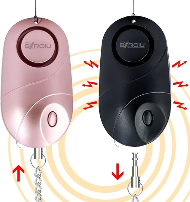 Alt view image 2 of 7 - 6Pack Personal Alarm Siren Emergency Self Defense Security with LED Lights Safety Alarm for Women Kids and Elders(Multicolored)