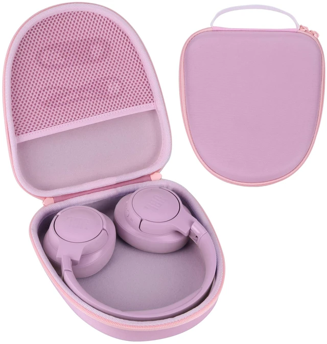 Main image of Case for JBL Tune 710BT 720BT 510BT 660NC 700BT 570BT Headphones Hard Shell Shockproof, Portable Headphone Storage, Mesh Bag Organizer, Lightweight Travel
