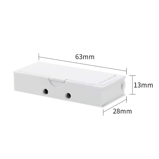 Alt view image 2 of 6 - Quick Connector for 16-Gauge Hidden Super Flat Speaker Wire Audio Cable Flat Wire Adaptor for LED Lighting and Other Low Voltage Appliance Connection (4 Connectors-C)