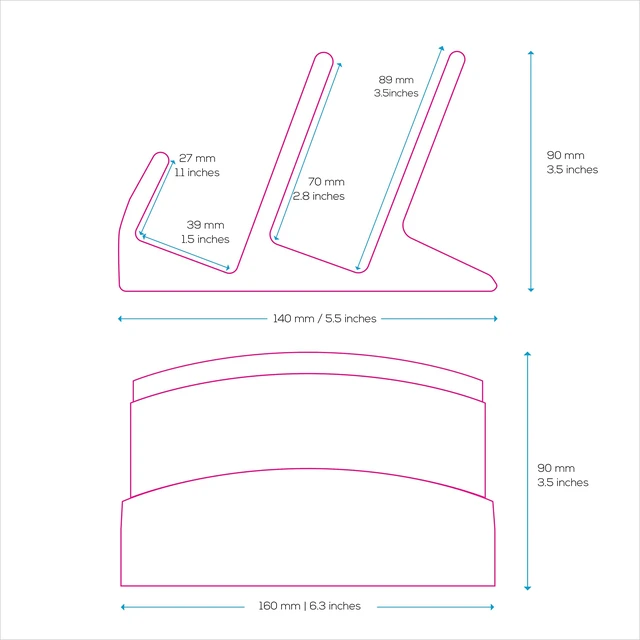 Alt view image 2 of 7 - Dual Desktop Keyboard Stand Holder, Suitable for Small Gaming Keyboards and Large Full-Size Boards, Organize Your Workspace and Keeping it Clutter-Free (D02)