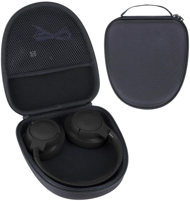 Main image of Case for JBL Tune 710BT 720BT 510BT 660NC 700BT 570BT Headphones Hard Shell Shockproof, Portable Headphone Storage, Mesh Bag Organizer, Lightweight Travel