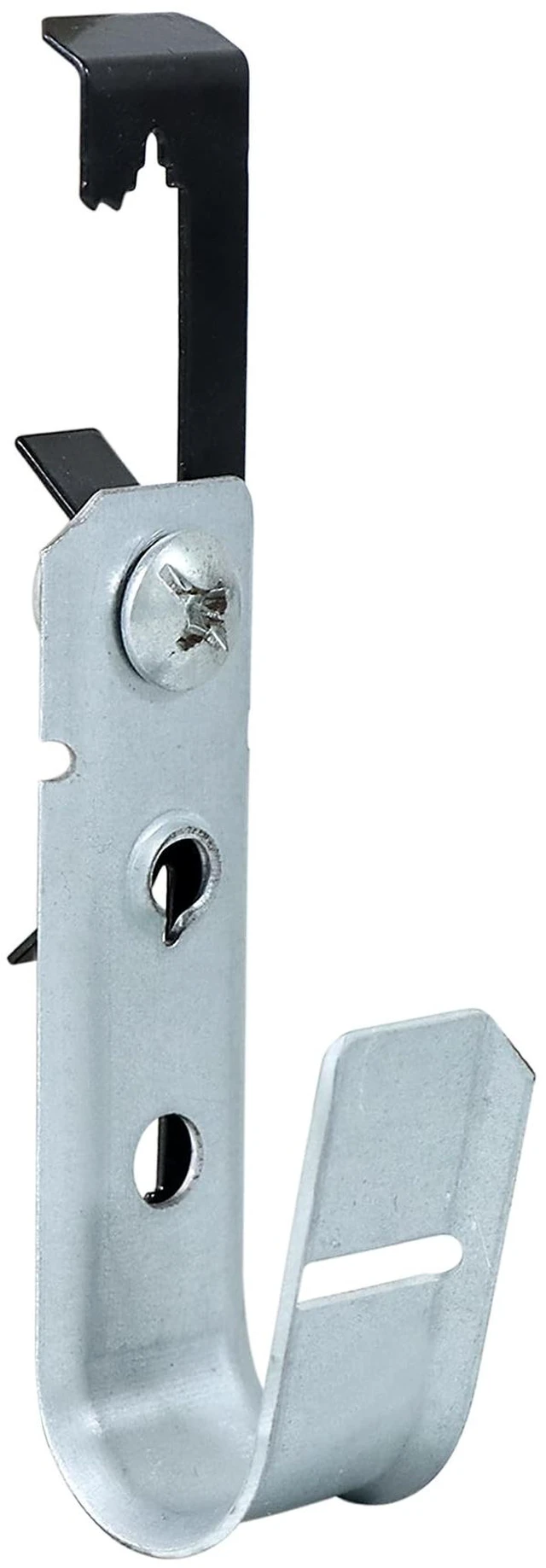 Main image of 20 Pack 3/4" Heavy Duty J Hook, Wire Support J-Hook with W Clip for Hanging Cable Management to Ceiling Grid Wire & Threaded Rod