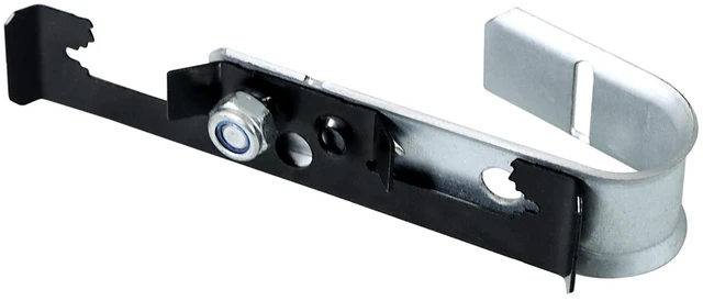 Alt view image 2 of 5 - 20 Pack 3/4" Heavy Duty J Hook, Wire Support J-Hook with W Clip for Hanging Cable Management to Ceiling Grid Wire & Threaded Rod