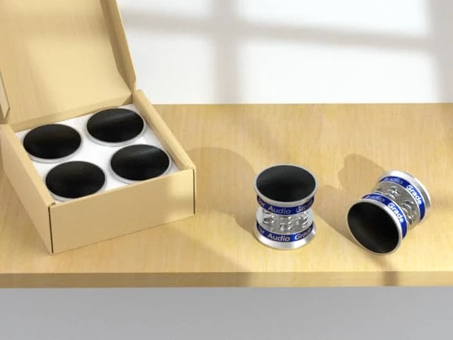 Alt view image 7 of 7 - HiFi Audio Spring Isolation Feet,Aluminum, 4 Pcs Subwoofer Spring Platform; Shock Absorber Mat for Turntable,Anti Vibration Feet for Turntable Record Player