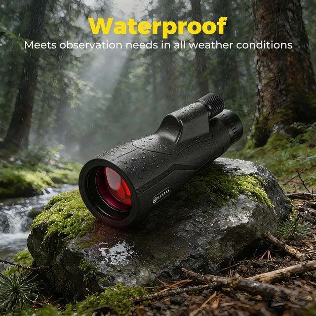 Alt view image 7 of 7 - 15x56 Monocular Telescope High Power Monoculars High Definition Telescope for Adults Kids with Smartphone Adapter&Tripod with BAK-4 Prism Hunting, Bird Watching, Travel Camping, Hiking