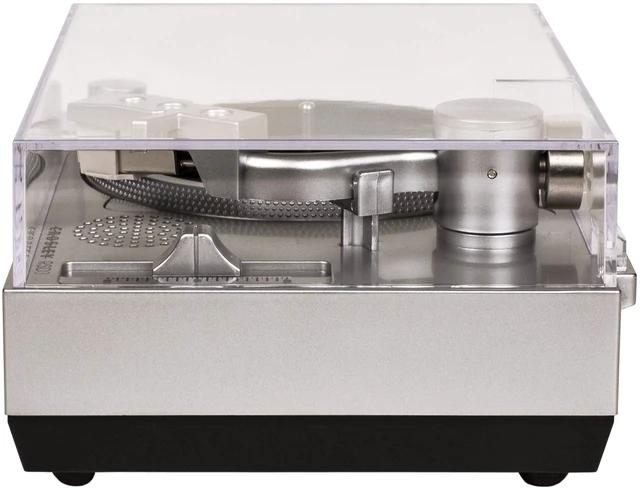 Alt view image 5 of 7 - CR6037A-SI RSD3 Mini Turntable, Silver For 3-inch Vinyl Records