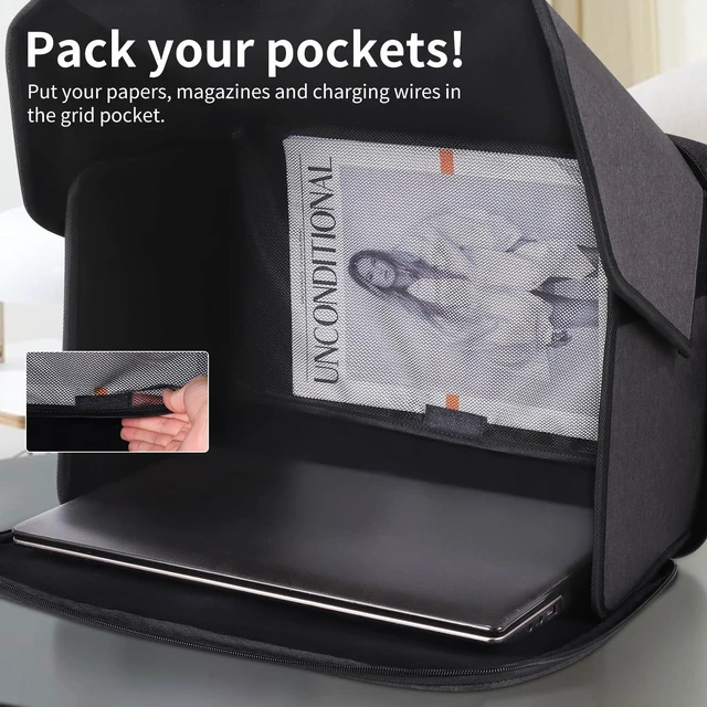 Alt view image 6 of 7 - Laptop Sun Shade,Laptop Sun Glare Shield Privacy Cover for Working Outside Lightweight Computer Privacy Hood Foldable and Portable Shield Cover Computer Hood Outside Glare 15-16''Pat.NO.D1057416S