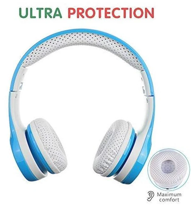 Alt view image 5 of 7 - Toddler Wireless Headphones Bluetooth Kids Headphones for Boys Girls