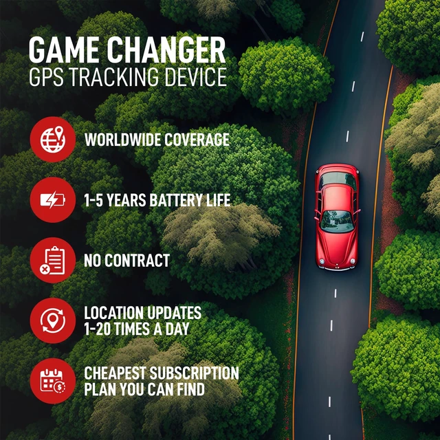 Alt view image 2 of 7 - GPS Tracker for Trailers & Equipment 5 Year Battery Life, Wireless Waterproof Asset Tracking Device for Construction, Rental Fleets & Heavy Equipment, No Wiring