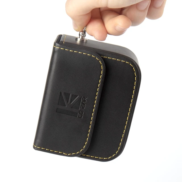 Alt view image 4 of 7 - KBEAR Earbud Case, in Ear Monitor Case Portable Earphone Carrying Case, Headphone Accessories Storage Bag for KZ ZS10 PRO, ZS12 PRO X, ZSN PRO X, ZST, ZAR, ZAS, ZAX Wired Earbuds and IEM Cable (Black)