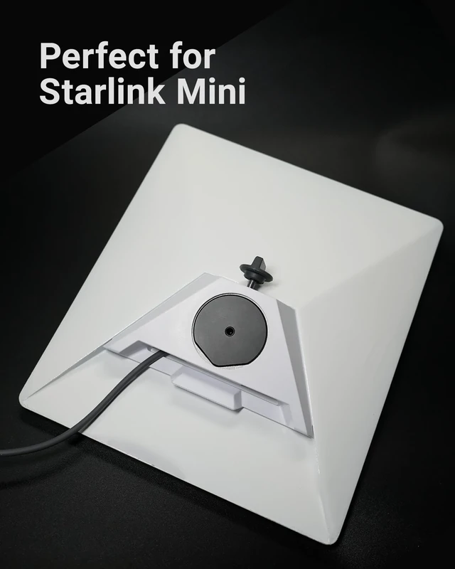 Alt view image 3 of 7 - Starlink Mini Pipe Adapter Kit (Built-in Durable Aluminum Frame) Fits 1/4" Tripod / Pipe / Pole Mount ORLNK