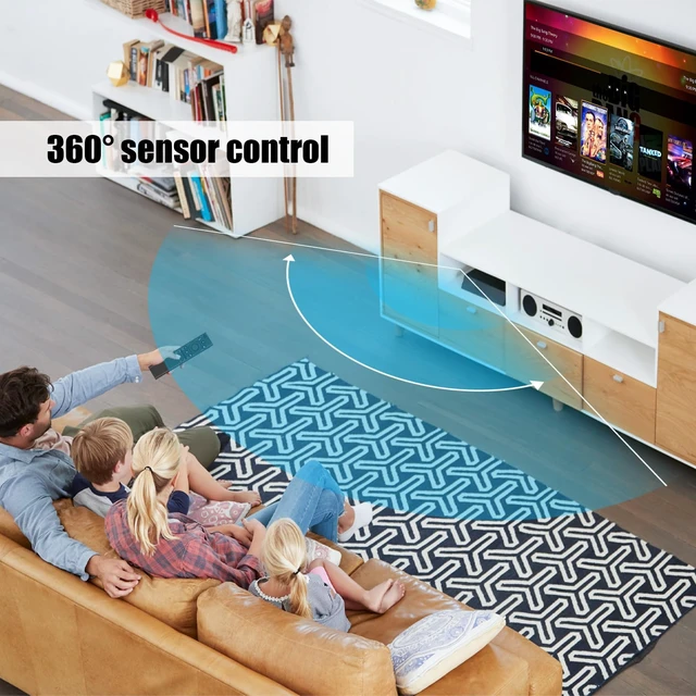 Alt view image 4 of 7 - BN59-01391A Solar Power Voice Remote Ersatz für S-Sung Smart TV, Universal Fernbedienung, Ersatz Sprachfernbedienung mit USB Typ-C kompatibel mit S-Sung Fernbedienung für Smart TV - Weiß
