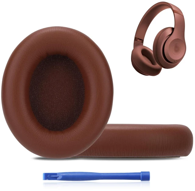 Main image of Ear Pads for Beats Studio Pro, Shock-Absorbing Foam Protein LeatherEarth