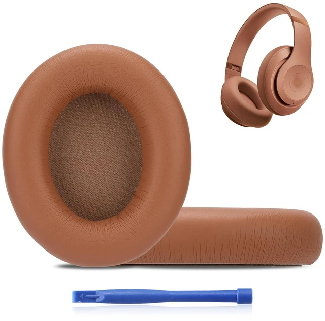 Main image of Ear Pads for Beats Studio Pro, Shock-Absorbing Foam Protein LeatherDune