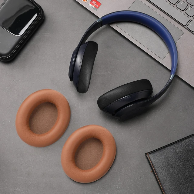 Alt view image 6 of 6 - Ear Pads for Beats Studio Pro, Shock-Absorbing Foam Protein LeatherDune