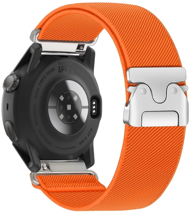 Main image of Nylon Bands 22mm Compatible with COROS PACE 3/APEX 4 42mm/APEX Pro/APEX 2 Pro/APEX 46mm/PACE Pro Adjustable Sport Replacement Straps for Women Men