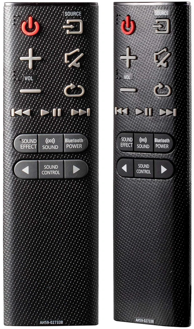 Main image of New AH59-02733B Replacement Sound Bar Remote Control Compatible with Samsung SoundBar HW-H450 HW-HM45 HW-HM45C HW-H450/ZA