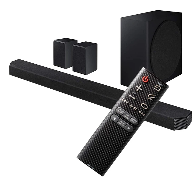 Alt view image 4 of 6 - New AH59-02733B Replacement Sound Bar Remote Control Compatible with Samsung SoundBar HW-H450 HW-HM45 HW-HM45C HW-H450/ZA