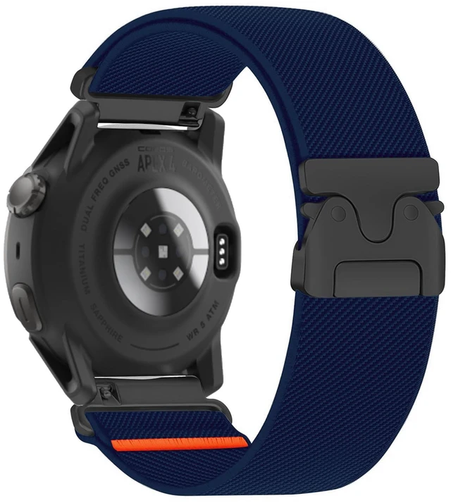 Main image of Nylon Bands 22mm Compatible with COROS PACE 3/APEX 4 42mm/APEX Pro/APEX 2 Pro/APEX 46mm/PACE Pro Adjustable Sport Replacement Straps for Women Men