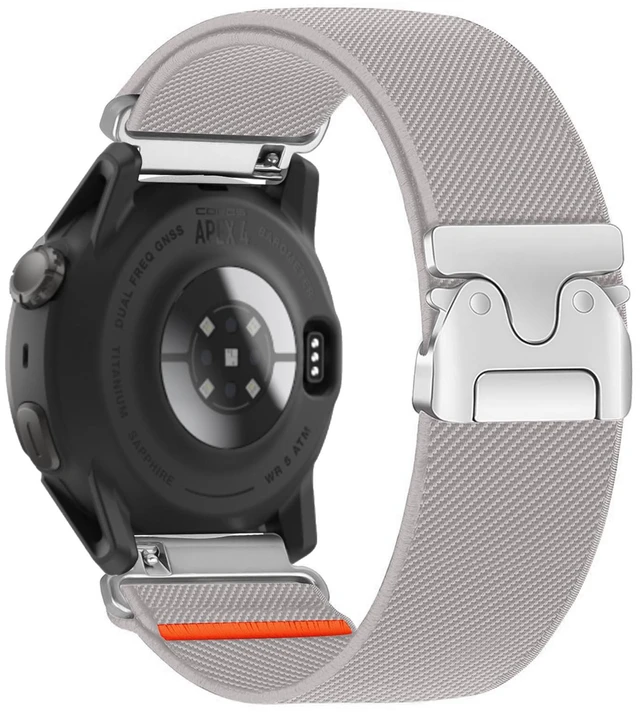 Main image of Nylon Bands 22mm Compatible with COROS PACE 3/APEX 4 42mm/APEX Pro/APEX 2 Pro/APEX 46mm/PACE Pro Adjustable Sport Replacement Straps for Women Men