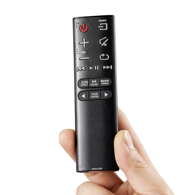 Alt view image 6 of 6 - New AH59-02733B Replacement Sound Bar Remote Control Compatible with Samsung SoundBar HW-H450 HW-HM45 HW-HM45C HW-H450/ZA