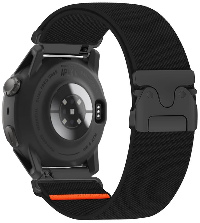 Main image of Nylon Bands 22mm Compatible with COROS PACE 3/APEX 4 42mm/APEX Pro/APEX 2 Pro/APEX 46mm/PACE Pro Adjustable Sport Replacement Straps for Women Men