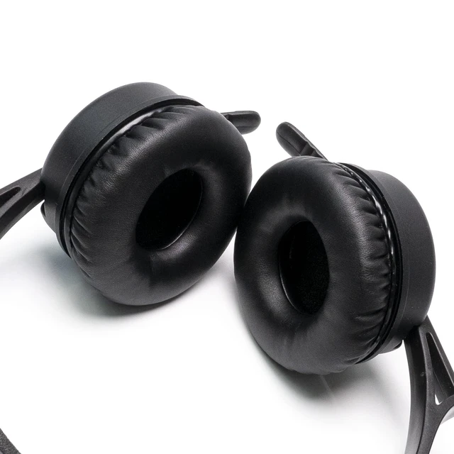 Alt view image 4 of 7 - Ear Pads Headband Kit for Sennheiser HD25, HD250BT, HMD25, Black Complete Kit: Ear Pads & Headband & 2 Foam Tuning Discs