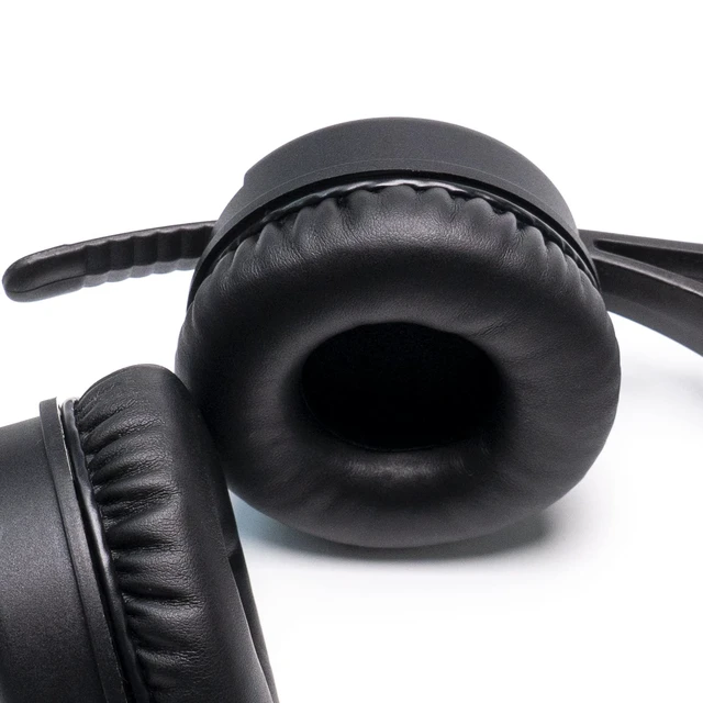 Alt view image 5 of 7 - Ear Pads Headband Kit for Sennheiser HD25, HD250BT, HMD25, Black Complete Kit: Ear Pads & Headband & 2 Foam Tuning Discs