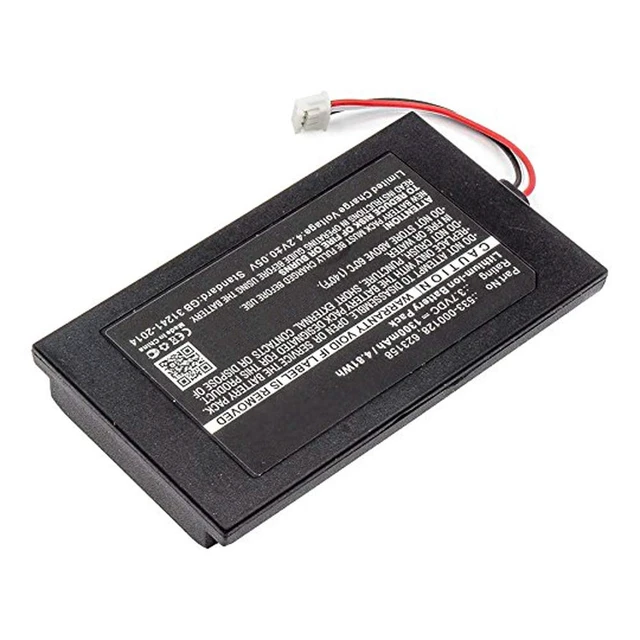 Alt view image 3 of 4 - 1300mAh 533-000128, 623158 Battery Replacement Compatible with Logitech Harmony 950 (915-000260) and Harmony Elite (915-000256, 915-000257) Remote Controls