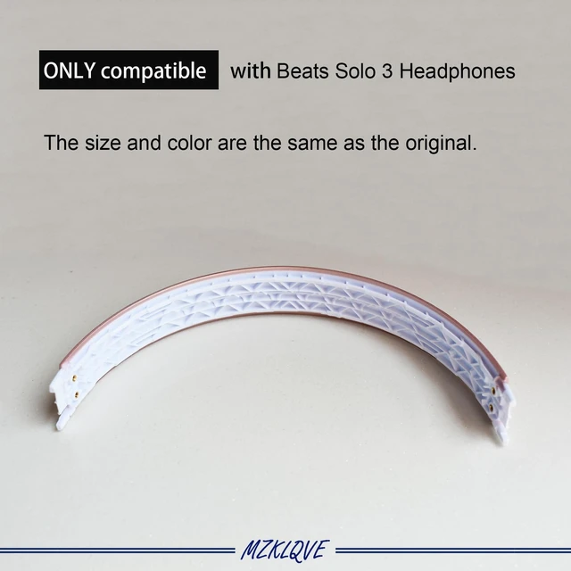 Alt view image 4 of 4 - Solo 3 Headband - Replacement Premium Repair Parts for Beats Solo3 & Solo 2 Wired/Wireless Headphones (Rose Gold)
