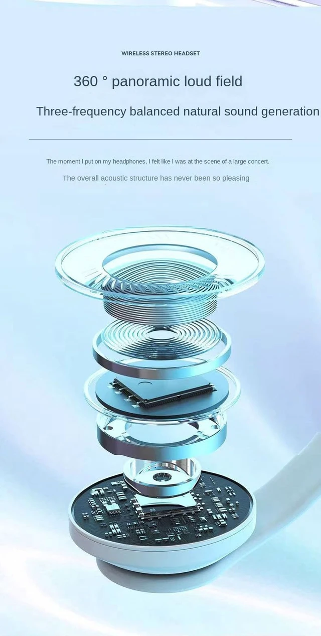 Alt view image 4 of 5 - Premium Wireless Headphones Feature a Light-Emitting Function and can be Worn Above the Ears. They Offer a Playback time of 24 Hours and high-Resolution Audio (White)