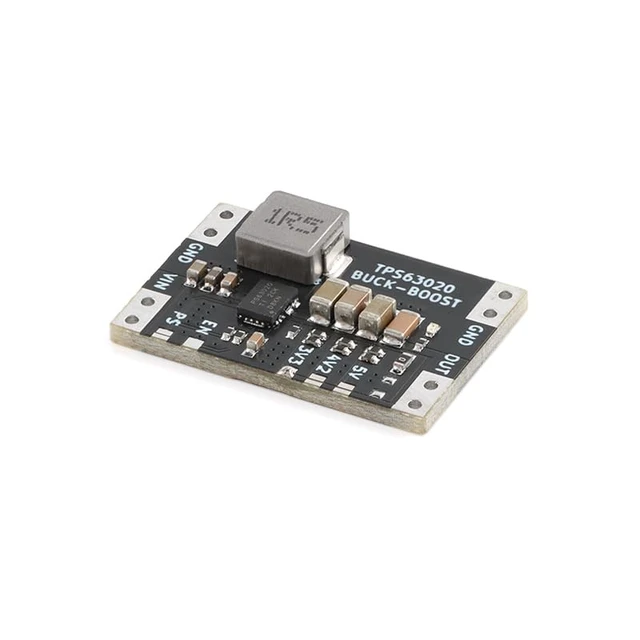 Alt view image 2 of 5 - 5Pcs XL63020-3.3 USB DC DC Voltage Boost Buck Converter Power Module Lithium Battery Step-Up Power Module Step Down XL63020-3.3V TPS63020 Microcontroller Power Supply Low Ripple USB