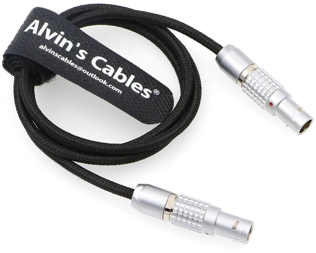 Main image of Flexible 2 Pin Male to 2pin Cable Power Teradek Bond via ARRI Alexa Camera