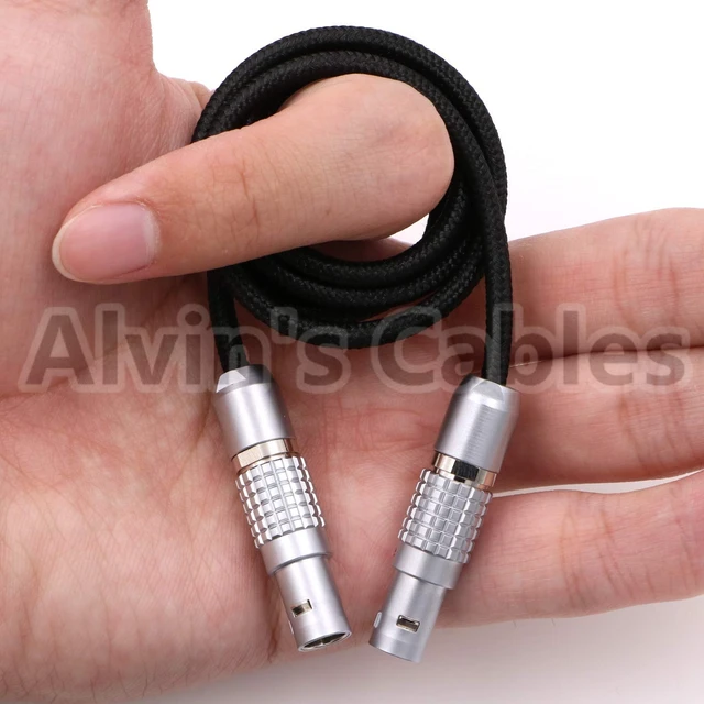 Alt view image 3 of 7 - Flexible 2 Pin Male to 2pin Cable Power Teradek Bond via ARRI Alexa Camera
