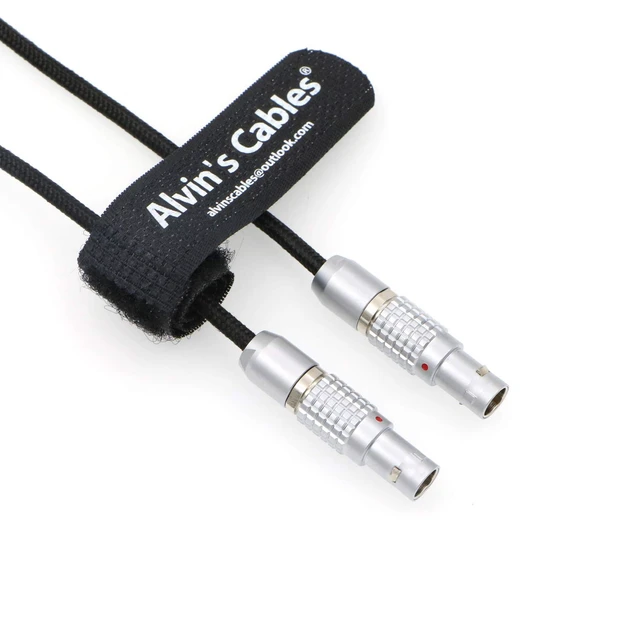 Alt view image 5 of 7 - Flexible 2 Pin Male to 2pin Cable Power Teradek Bond via ARRI Alexa Camera