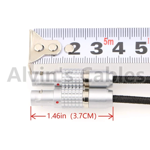 Alt view image 4 of 7 - Flexible 2 Pin Male to 2pin Cable Power Teradek Bond via ARRI Alexa Camera