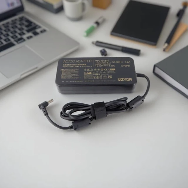 Alt view image 6 of 6 - New 230W 19.5V 11.8A AC Charger for Asus ROG Zephyrus S GX701GX GX701GW GX701GV ROG Strix Scar II GL704GM-DH74 GL703GM-DS74 ADP-230GB B Gaming Laptop