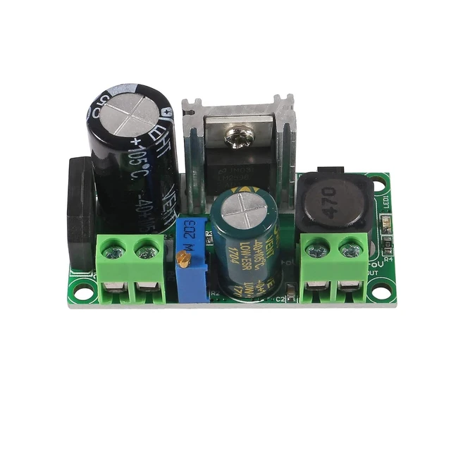 Alt view image 6 of 6 - 6pcs AC/DC to DC Step Down Buck Converter Voltage Regulator Power Supply Board 2A LM2596HV Converter Module