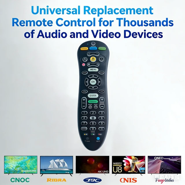 Alt view image 5 of 6 - S30 S30-S1B Remote Control Fit for U-Verse Receiver Cable Box ISB7005 ISB7000