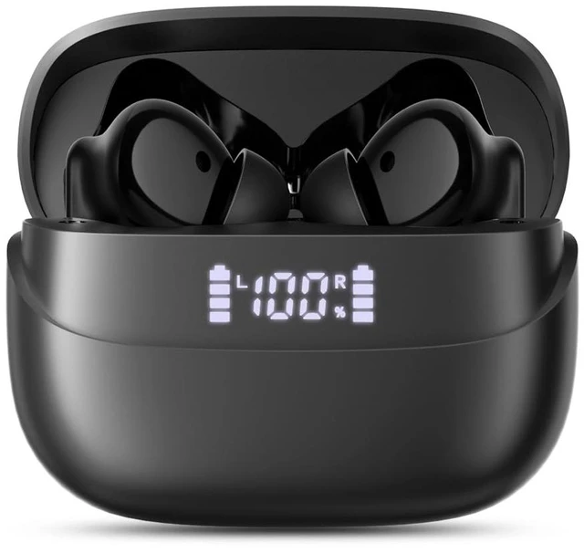 Alt view image 7 of 7 - A8 PRO Wireless Earbuds with Deep Bass Clear Call, Bluetooth Ear Buds & in-Ear Headphones, IPX7 Waterproof Wireless Earphones, 36Hrs Playtime Compatible with Samsung TV Phone Android