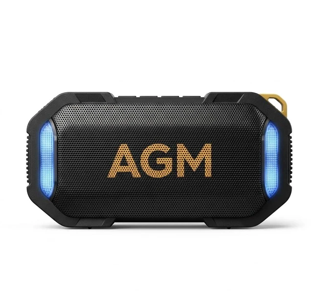 Main image of MagROCK Magnetic Bluetooth Speaker, IP67 Waterproof & Floatable, Strong Magnet Mount for Fridge & Toolbox, Drop-Proof Rugged Portable with RGB Lights, TWS Stereo, for Shower, Garage, Outdoor