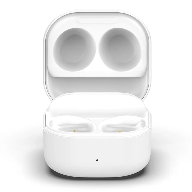 Alt view image 4 of 7 - Charging Case Compatible for Samsung Galaxy Buds Fan Edition(FE) SM-R400, Charger Cradle Station Box with Type-C USB Cable for Samsung Galaxy Buds FE Earbuds (White)