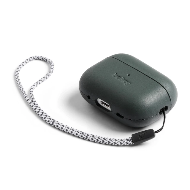 Alt view image 5 of 7 - Pod Jacket, Compatible with AirPods Pro 2 - Everglade Leather case compatible with Apple AirPods Pro 2nd Generation for everyday protection