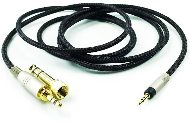 Alt view image 3 of 7 - Replacement Audio Upgrade Cable Compatible with Bose QuietComfort 25, QuietComfort 35, QC25, QC35 II, QC35 Headphones 2meters/6feet