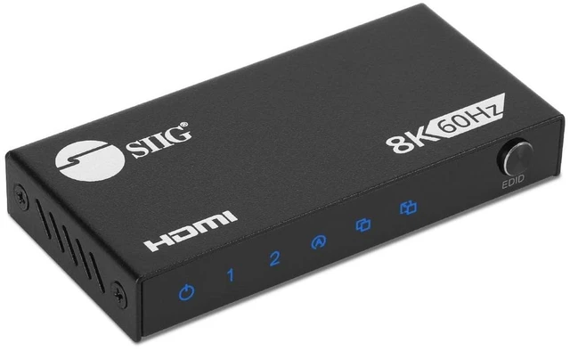 Main image of 1x2 HDMI 2.1 Splitter, 8K60Hz, VRR, ALLM, EDID, CE-H27N11-S1 Send one HDMI 2.1 source to two 8K60Hz displays; VRR, ALLM and EDID support gaming and high-refresh AV systems